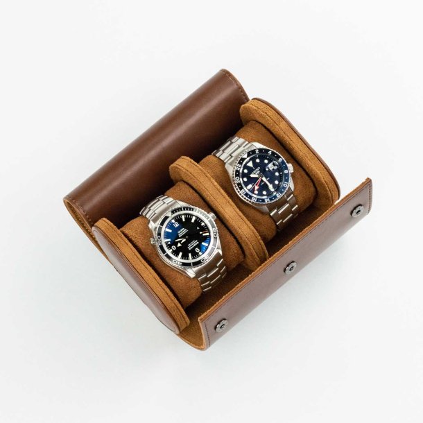 Watch Roll til to ure - Brun