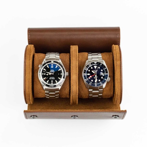 Watch Roll til to ure - Brun