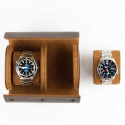 Watch Roll til to ure - Brun